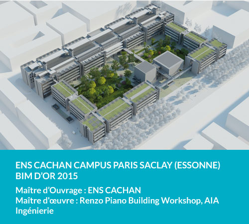 ENS Cachan campus paris Saclay (Essonne) Bim d'or 2015